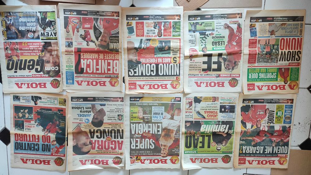 70 Jornais a Bola de 2001