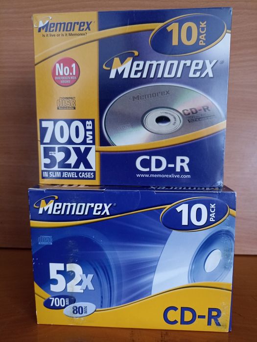 CD Sony maxell TDK Verbatim