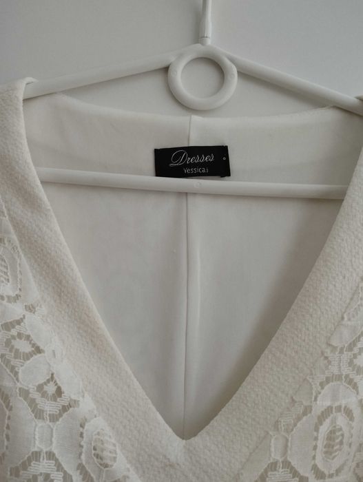 Sukienka damska ecru Yessica R.38/40
