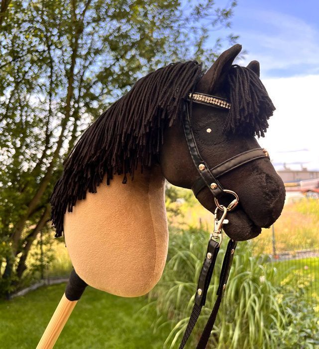 Konik Hobby Horse A4 ręcznie szyty z minky, #71