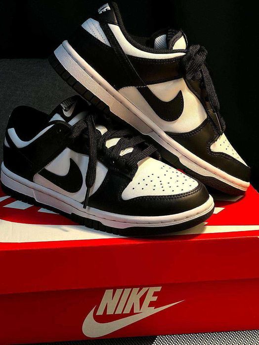 Nike_Dunk_Low_Retro_"Panda_White_Black" 40,5