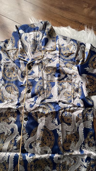 Piżama z atłasu damska