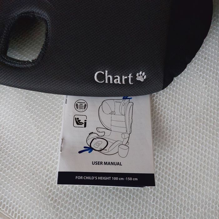 Chart babysafe- dwie części tapicerki/pokrowca na fotelik Chart