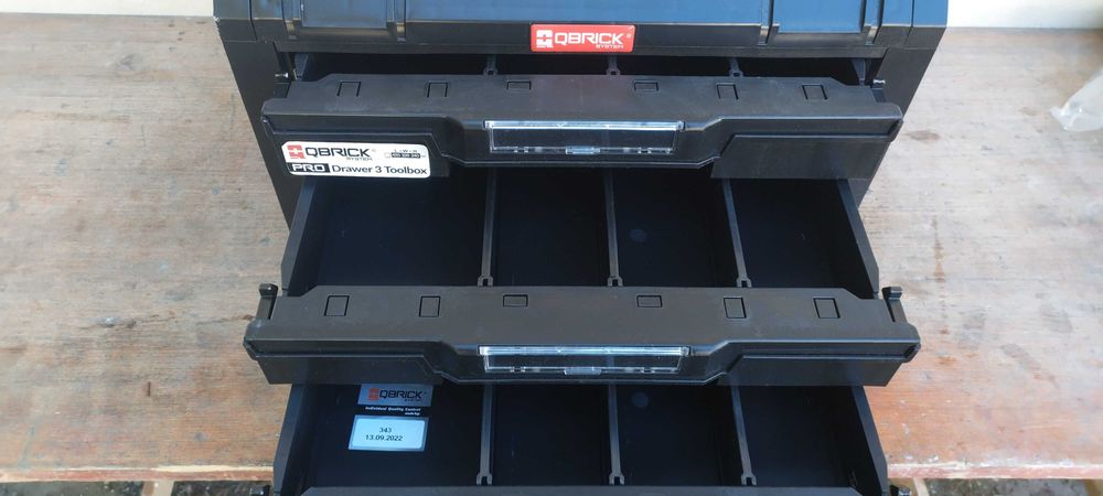 Qbrick System PRO Drawer 3 Toolbox Basic