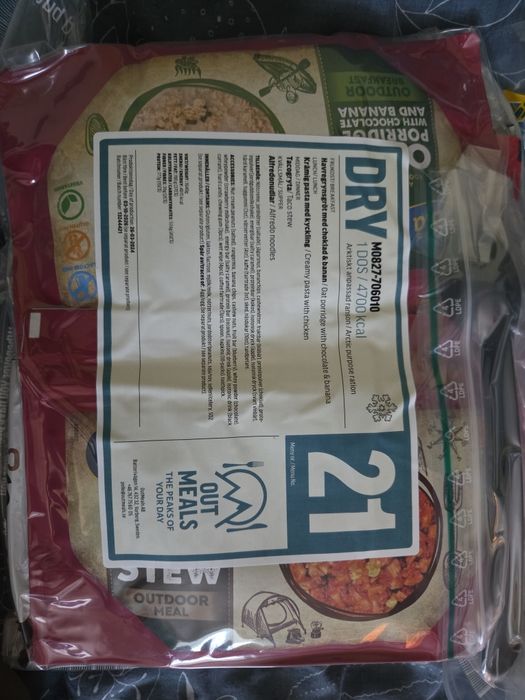 Сухпайок 21 out meals