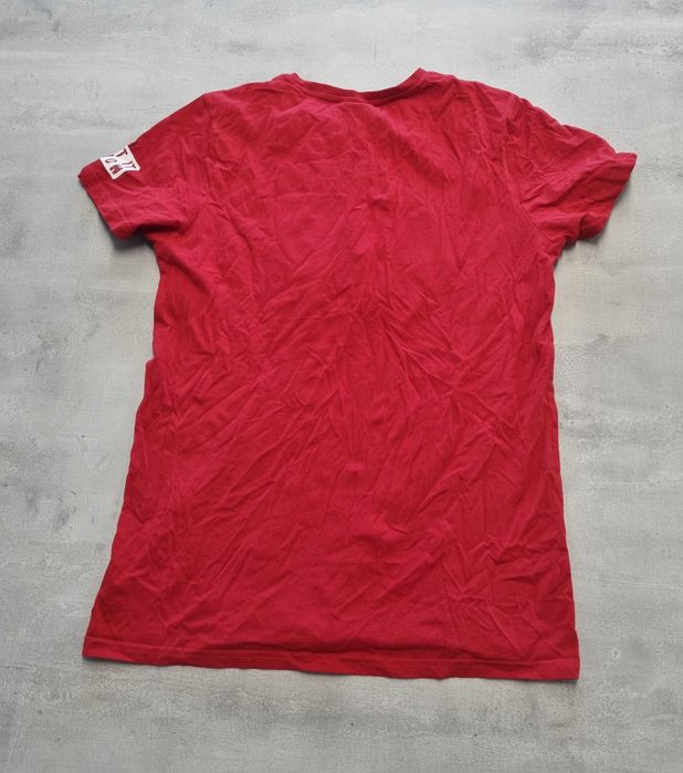 T-shirt L czerwony na święta świąteczny męski koszulka