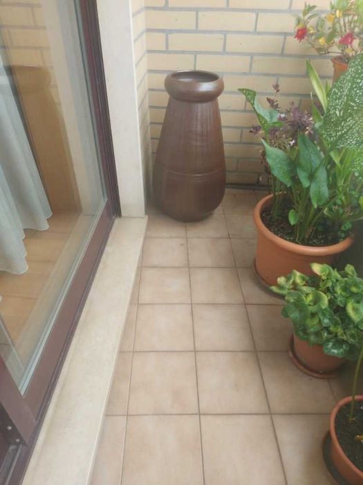 Vaso Grande castanho