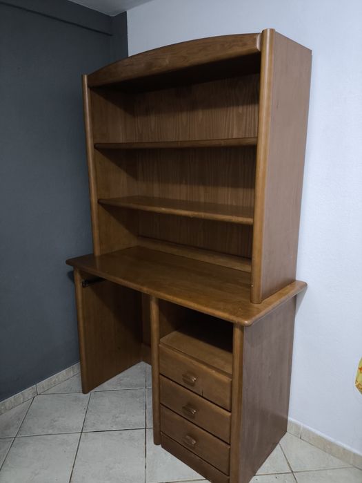 Secretaria madeira maciça