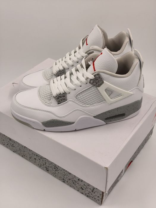 Air Jordan 4 White Cement EU44