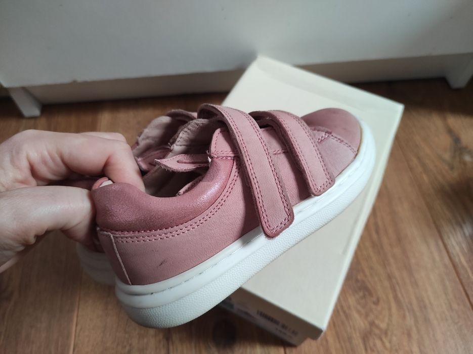 Skórzane półbuty sneakersy trampki dla dziewczyny Lasocki 26