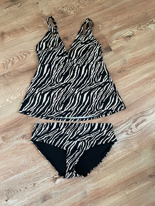 Tankini 48 zebra plus size