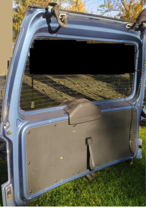 Klapa bagażnika VW Caddy IV 2015 r. Acapulco Blue