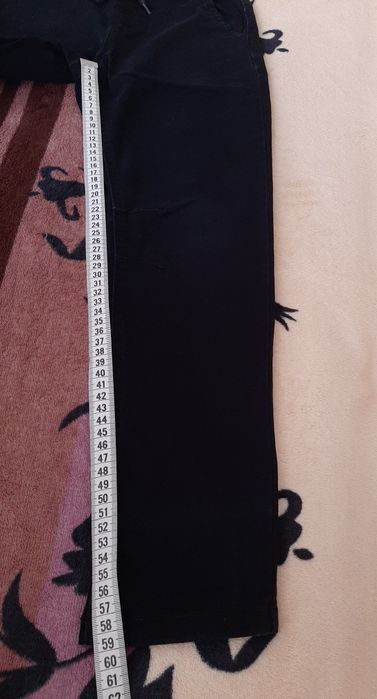 Spodnie bawełniane jak miękki jeans galowe r.140