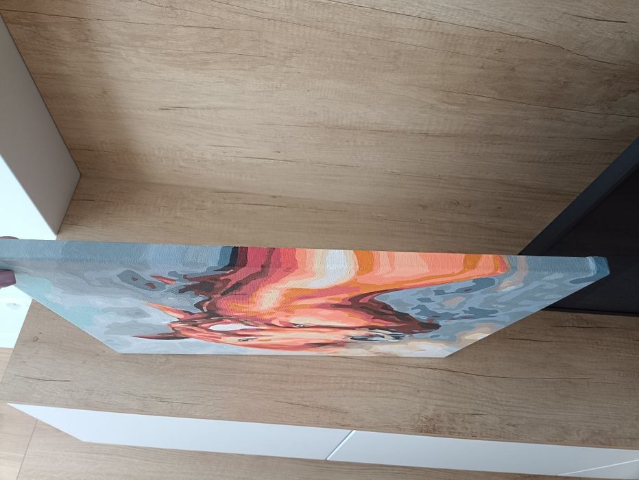 Obraz na płótnie "Czułość konia", 40x50