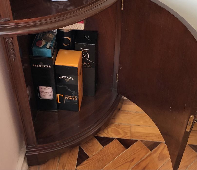 Cantoneira cerejeira (Móvel bar de canto) NOVO PREÇO