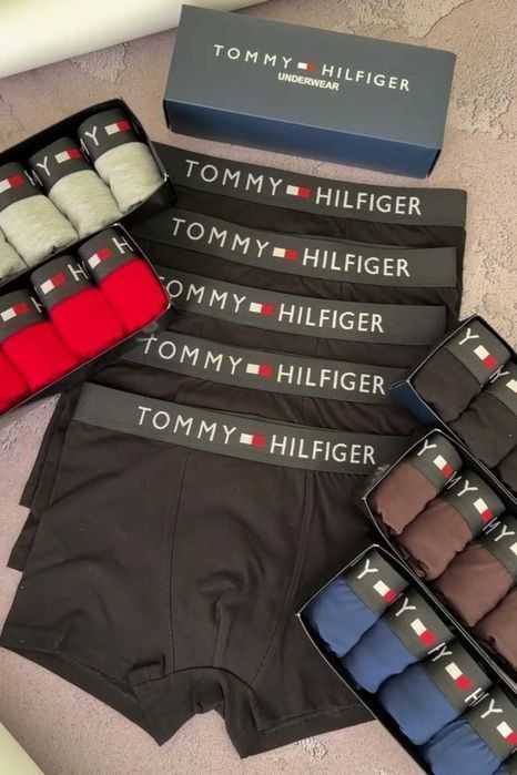 Чоловічі труси Tommy Hilfiger. Мужские боркеры Томми Хилфигер