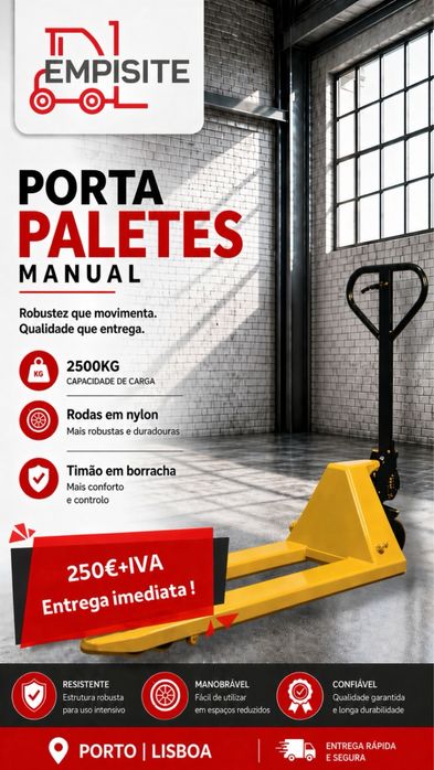Porta Paletes Manual Nylon 2.500kg
