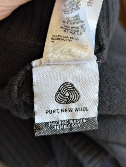 Sweter wełniany męski Nowy z metką