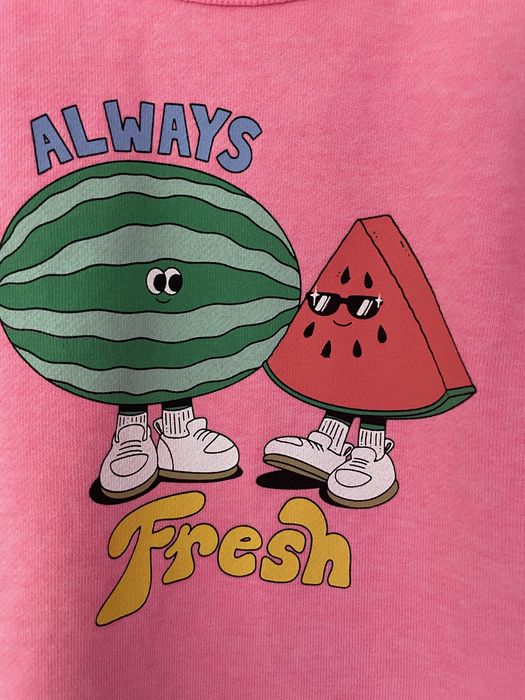 babyGAP bluza dziewczęca z arbuzem