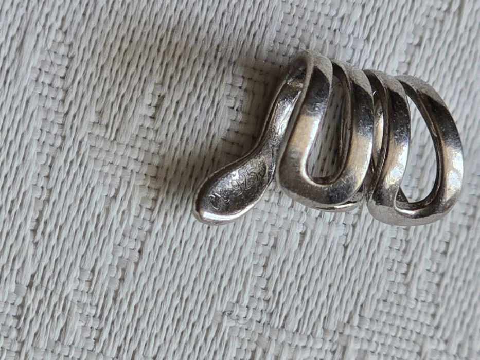 Srebrna Nausznica wąż