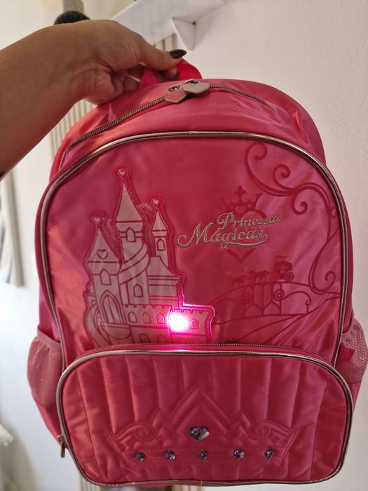 Mochila escolar interativa  + estojo
