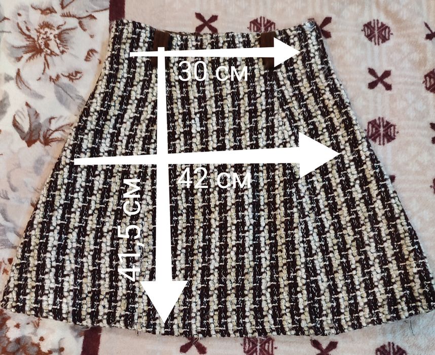 Тёплая юбка размер - S