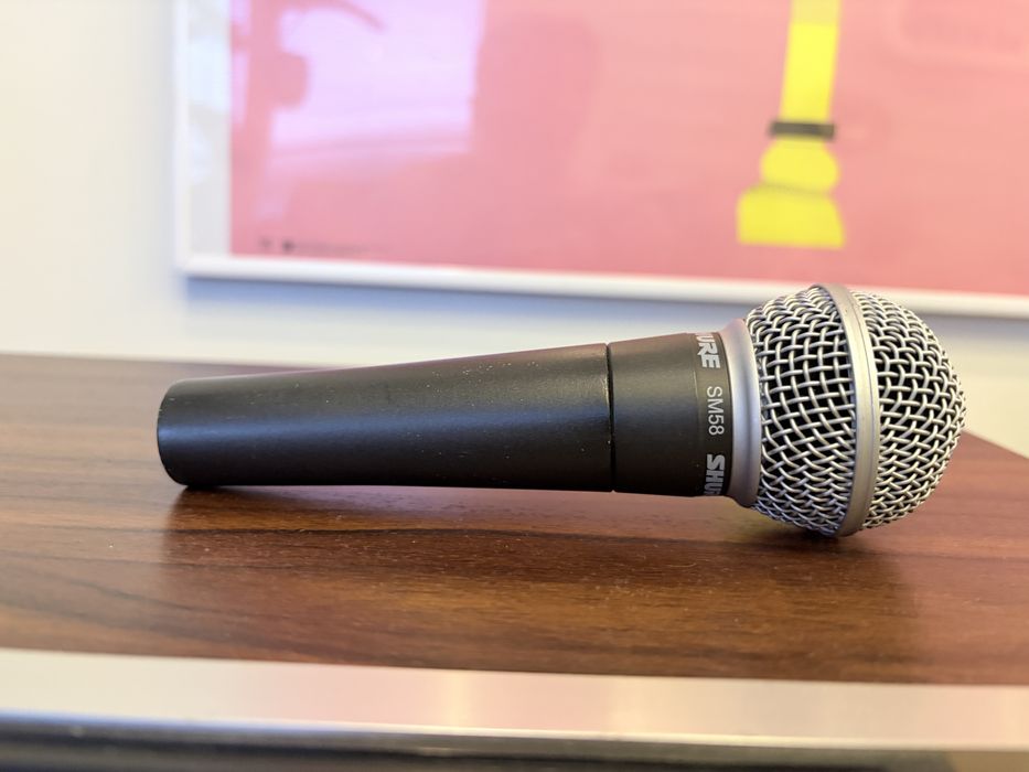 Shure SM58 mikrofon wokalny - stan idealny