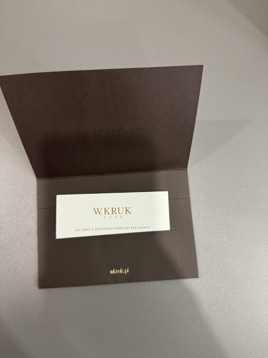 Срібні сережки з фіанітами бренду W.Kruk