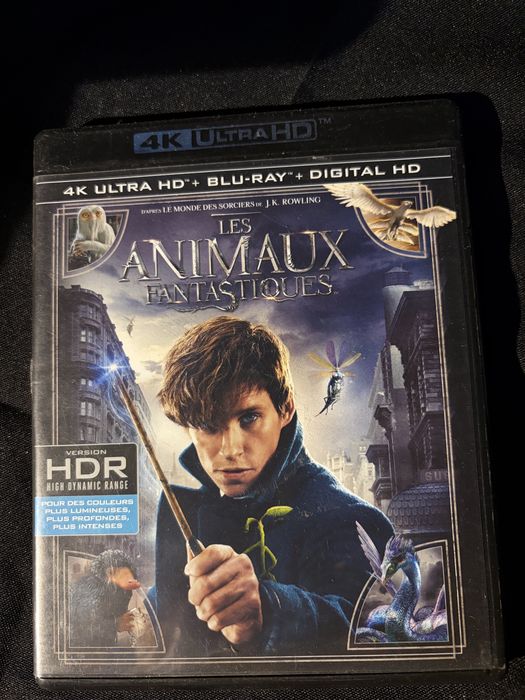 Fantastic beasts and where to find them 4K e Blu ray
