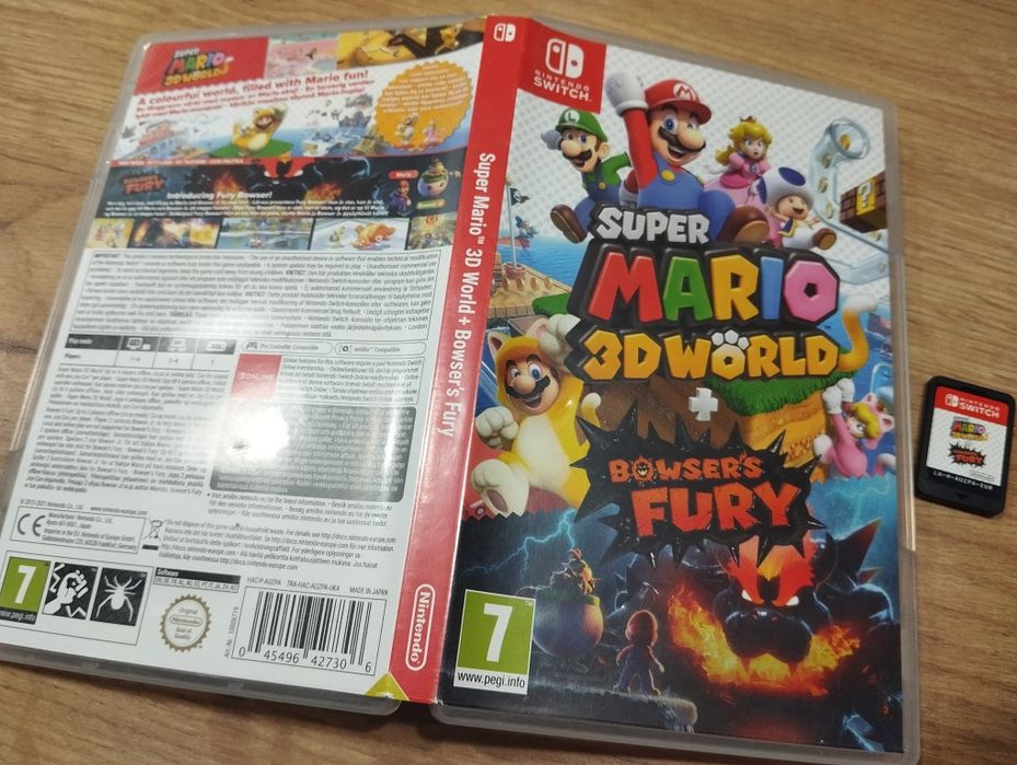 Gra Nintendo Switch - Super Mario 3D World Bowsers Fury