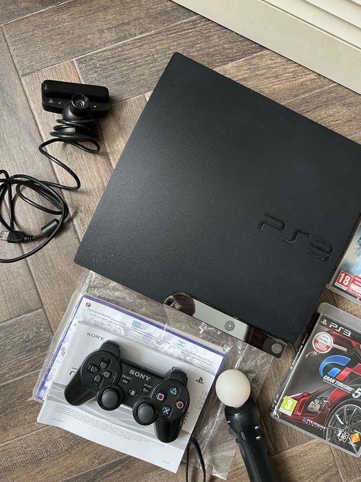 Konsola PS3 z grami