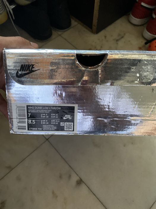 Nike dunk off white