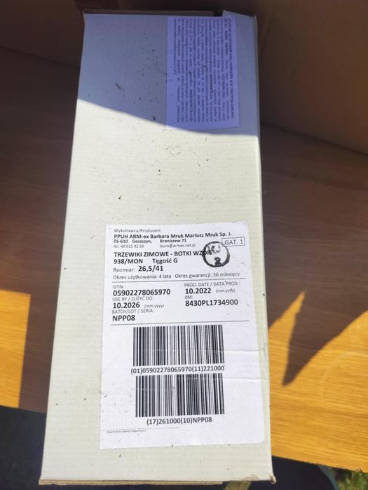 Trzewiki zimowe- botki czarne