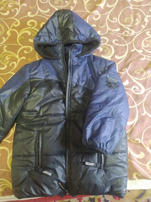 Зимняя куртка на мальчика 116-128