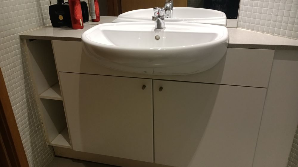 2 Moveis casa de banho/bidé Roca