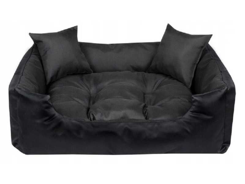Legowisko dla małego psa kota czarne 55x45 kanapa