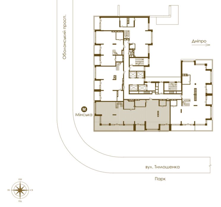 Топ ціна‼️Оболонь продаж без% пентхаус 515 м Obolon Residences