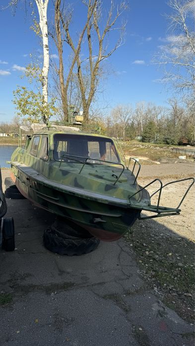 Катер УЗВ-622-К. Сделано Мотор-Січ.
