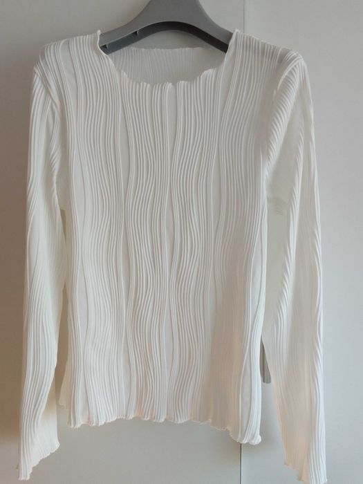 Piękna biała bluzeczka damska M