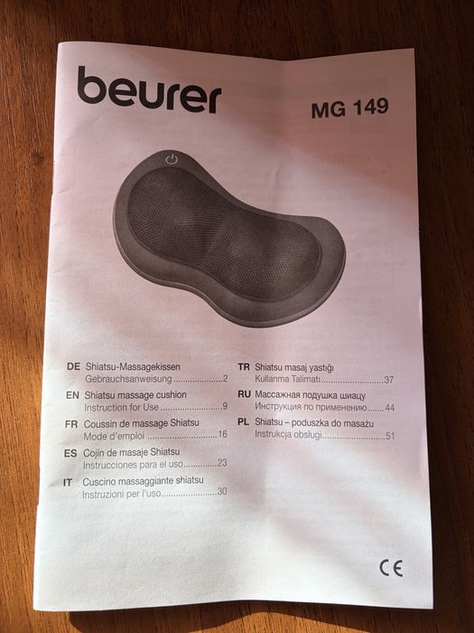 Масажер для тіла Beurer MG 149 для дому та офісу за вигідною ціною