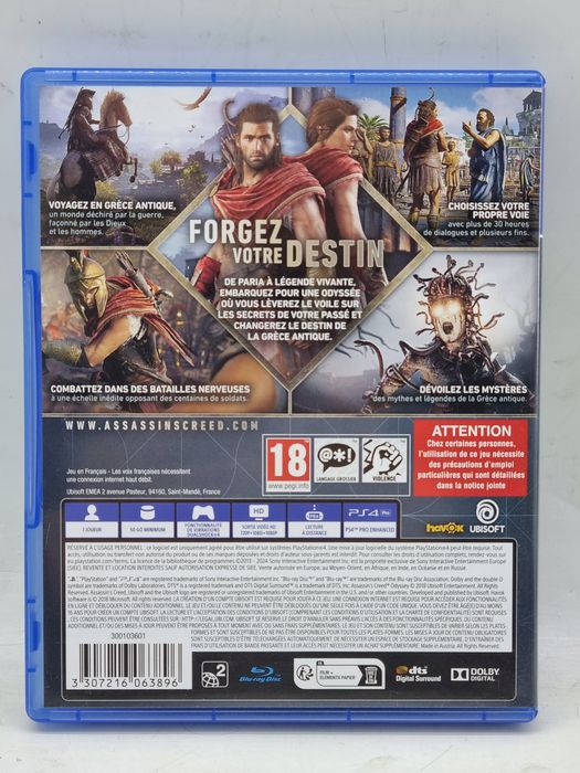 Assassins creed odyssey ps4 gra na playstation 4