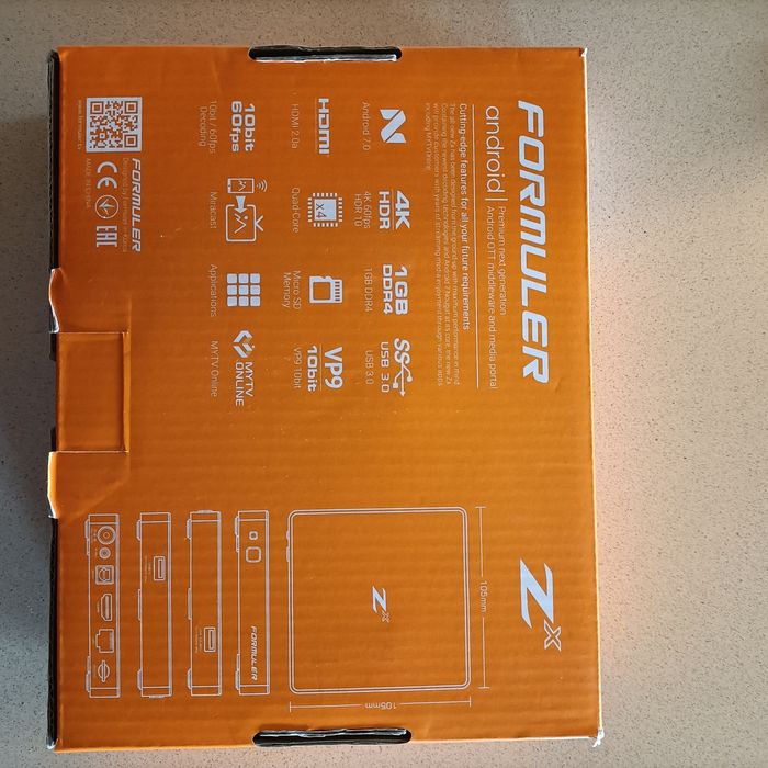 Box Android Formuler Zx