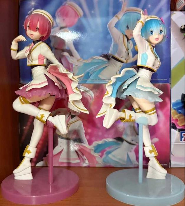 Banpresto Re:Zero Rem & Ram Stage costume ver. Figuras