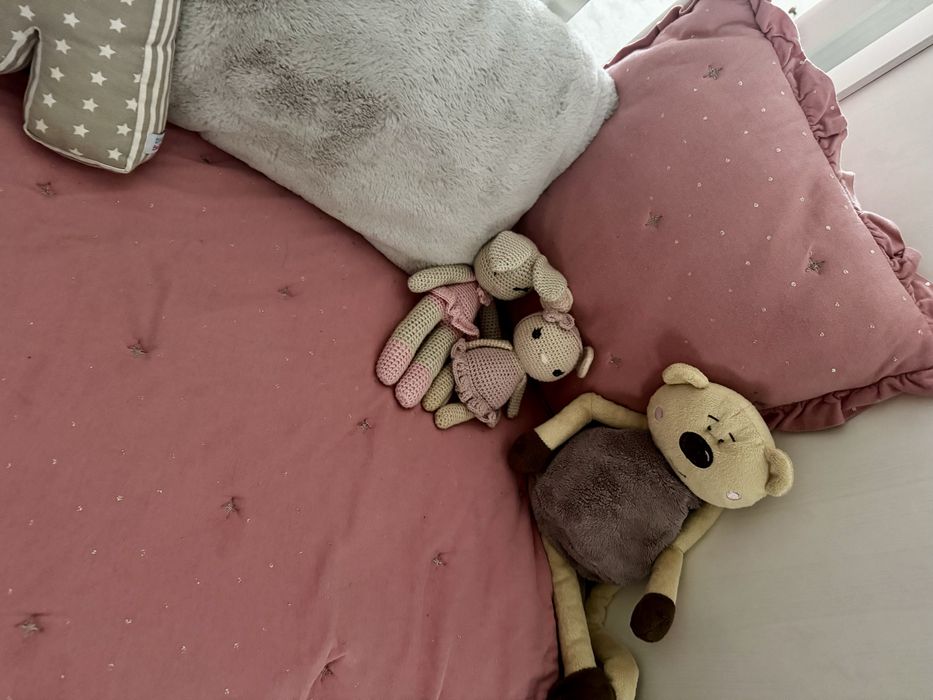 Colcha para cama de grades