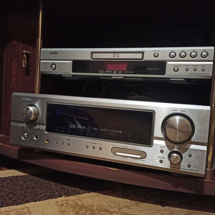 Рессивер 7.1 Denon+DVD Denon