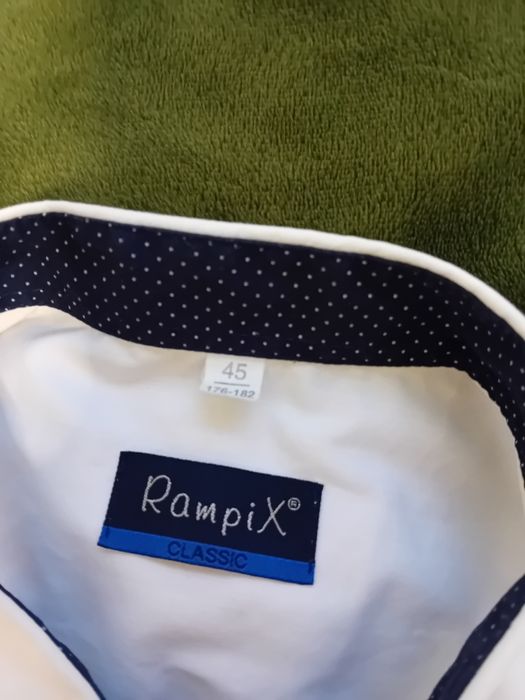#Rampix koszula biała jak nowa XXL