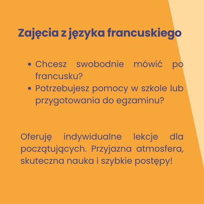 Korepetycje, zajęcia, FR francuski od podstaw