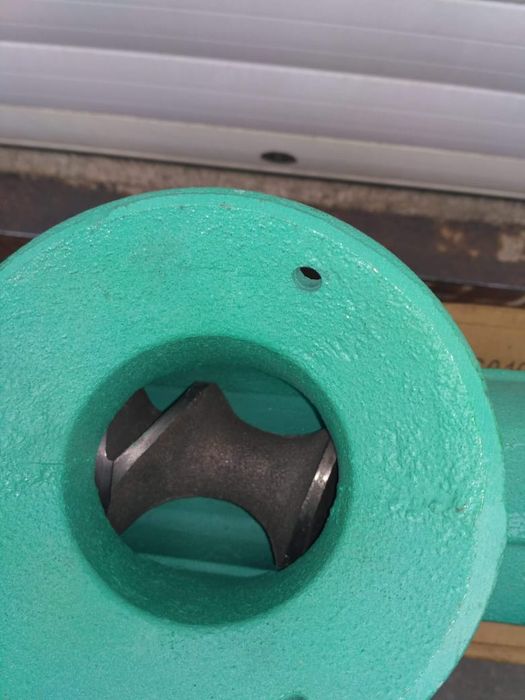 Промышленная мясорубка 32 чугунная, м'ясорубка чугуна ручна, ручная: 2 ...