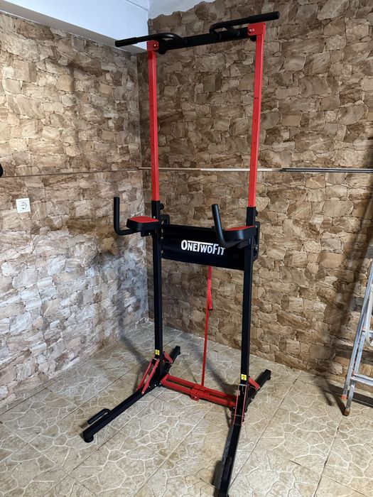 Rack de Musculação Dobrável ONE TWO FIT