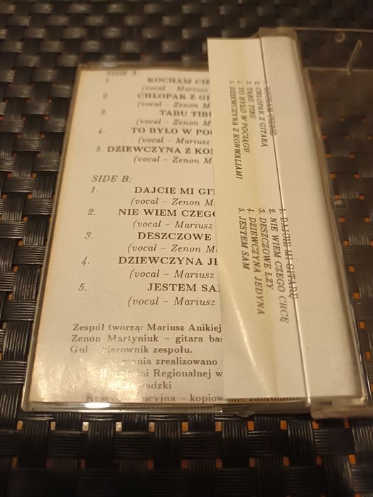 Akcent 1 kaseta magnetofonowa 1991 rok